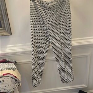 MaxMara Monochrome Geometric Trousers